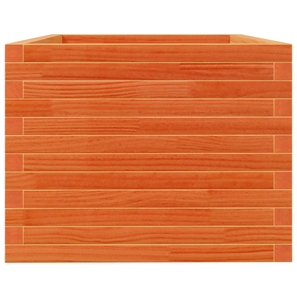 Vrtna sadilica voštano smeđe boje 90x60x45,5 cm od borovine