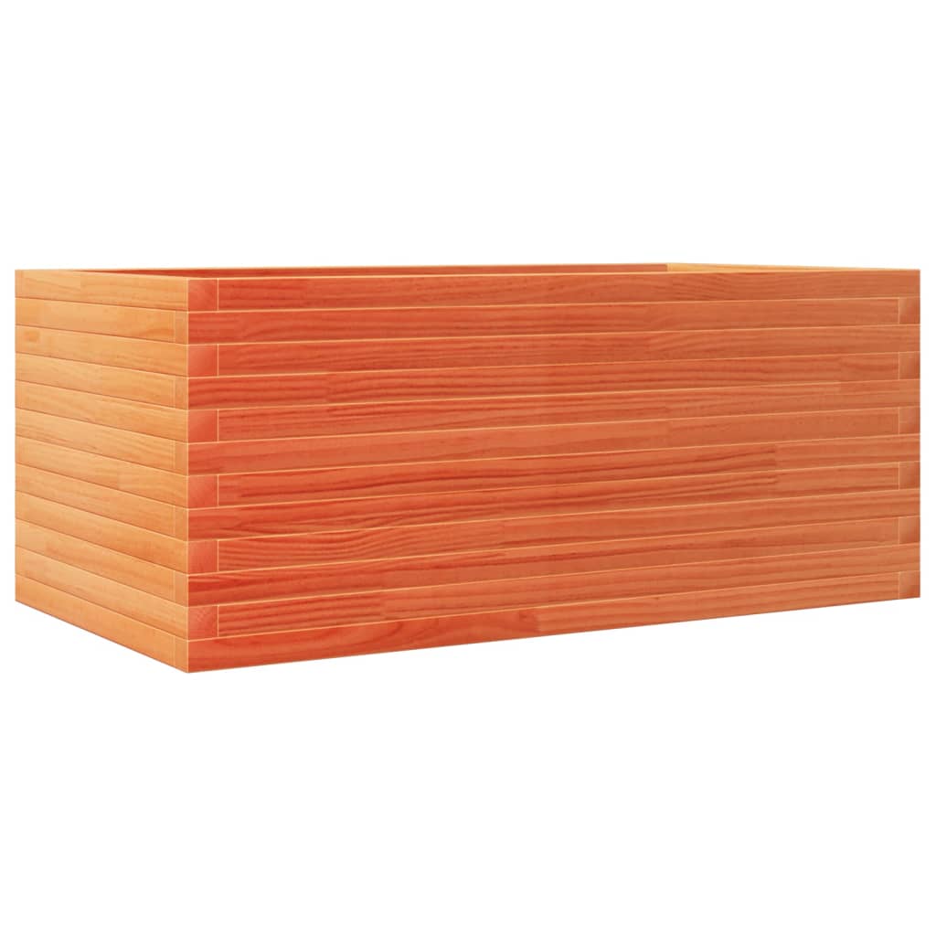 Vrtna sadilica voštano smeđe boje 110x60x45,5 cm od borovine