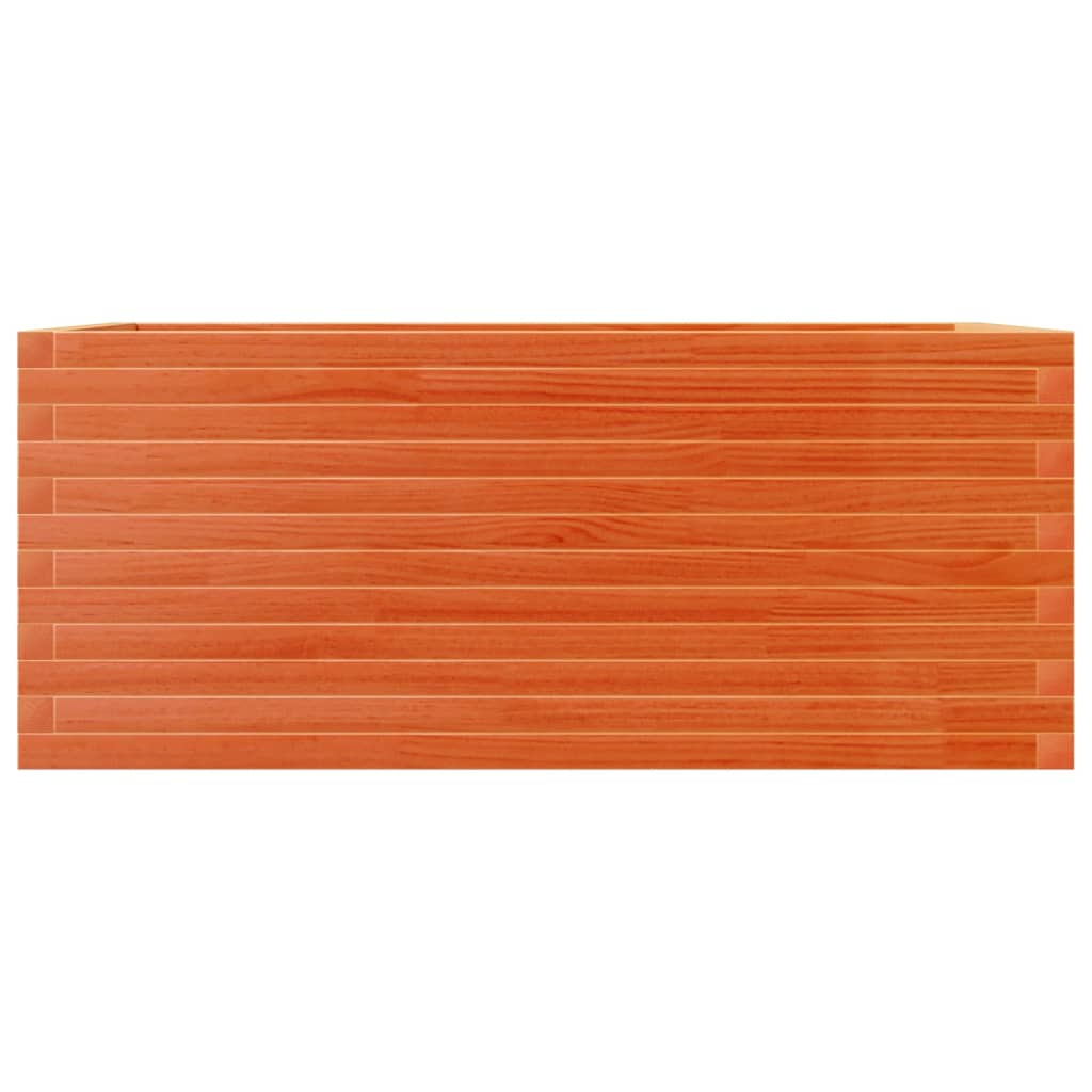 Vrtna sadilica voštano smeđe boje 110x60x45,5 cm od borovine