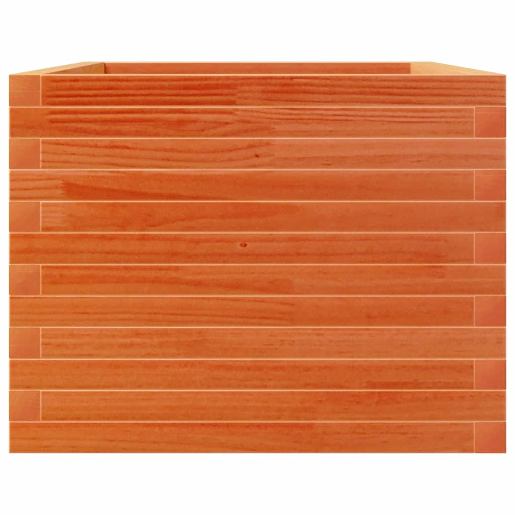 Vrtna sadilica voštano smeđe boje 110x60x45,5 cm od borovine