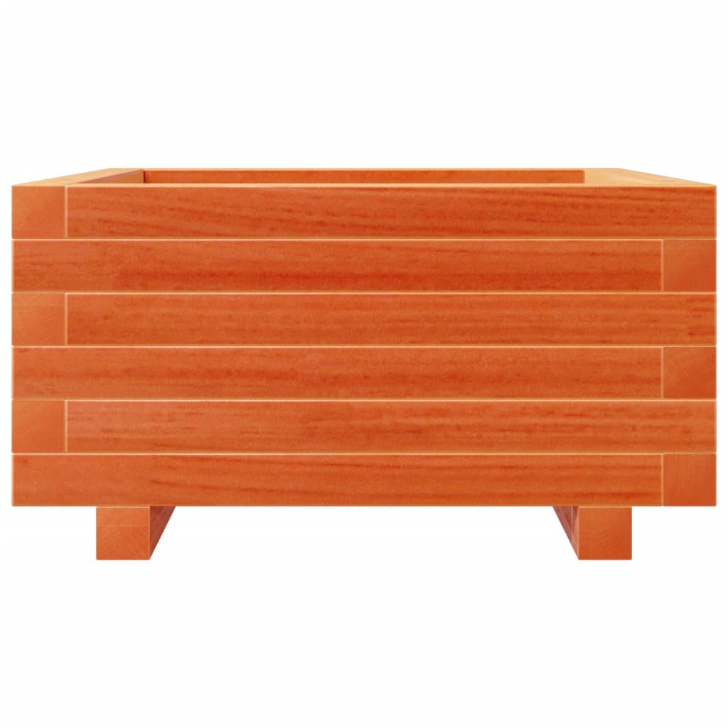 Vrtna sadilica voštano smeđe boje 50x50x26,5 cm od borovine