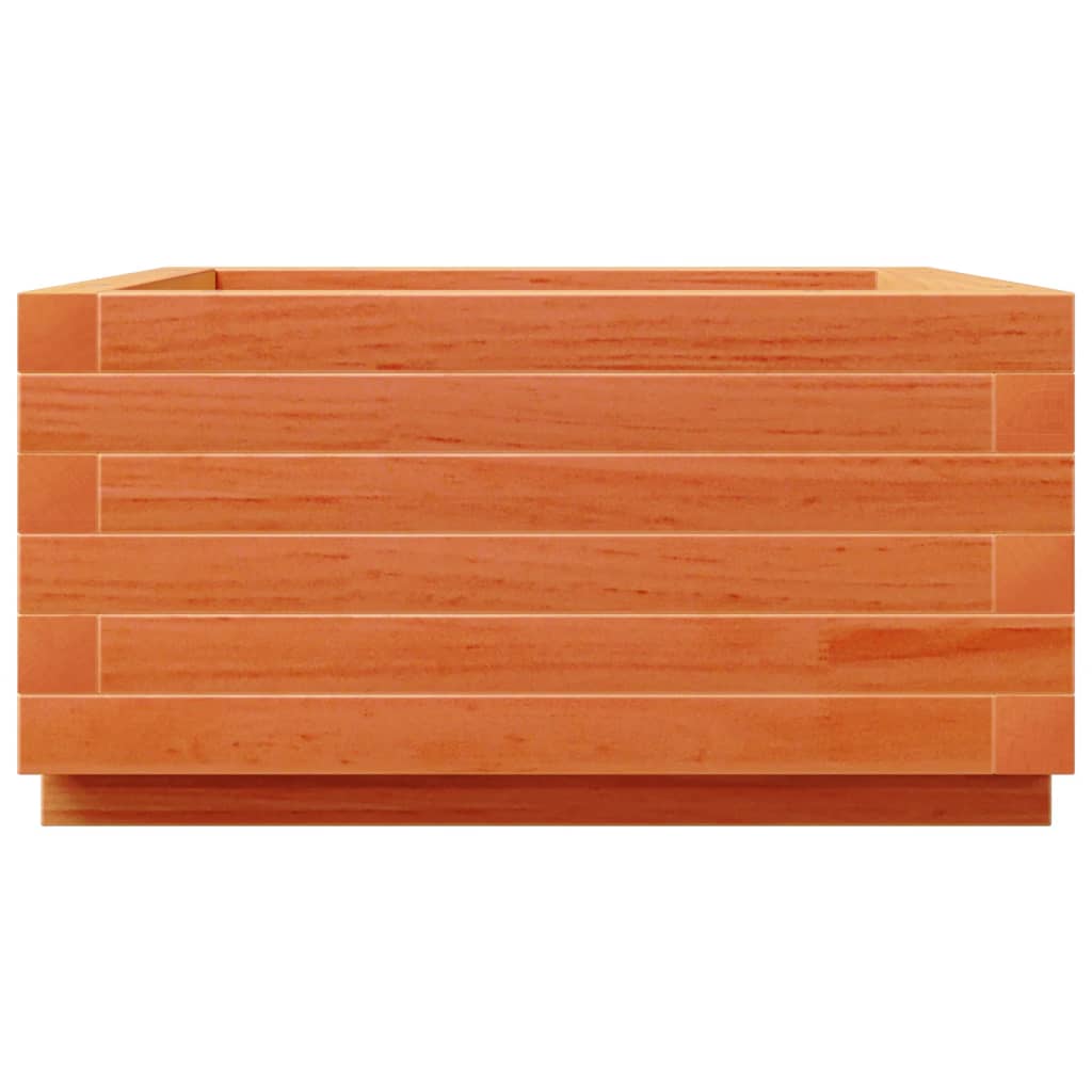 Vrtna sadilica voštano smeđe boje 50x50x26,5 cm od borovine