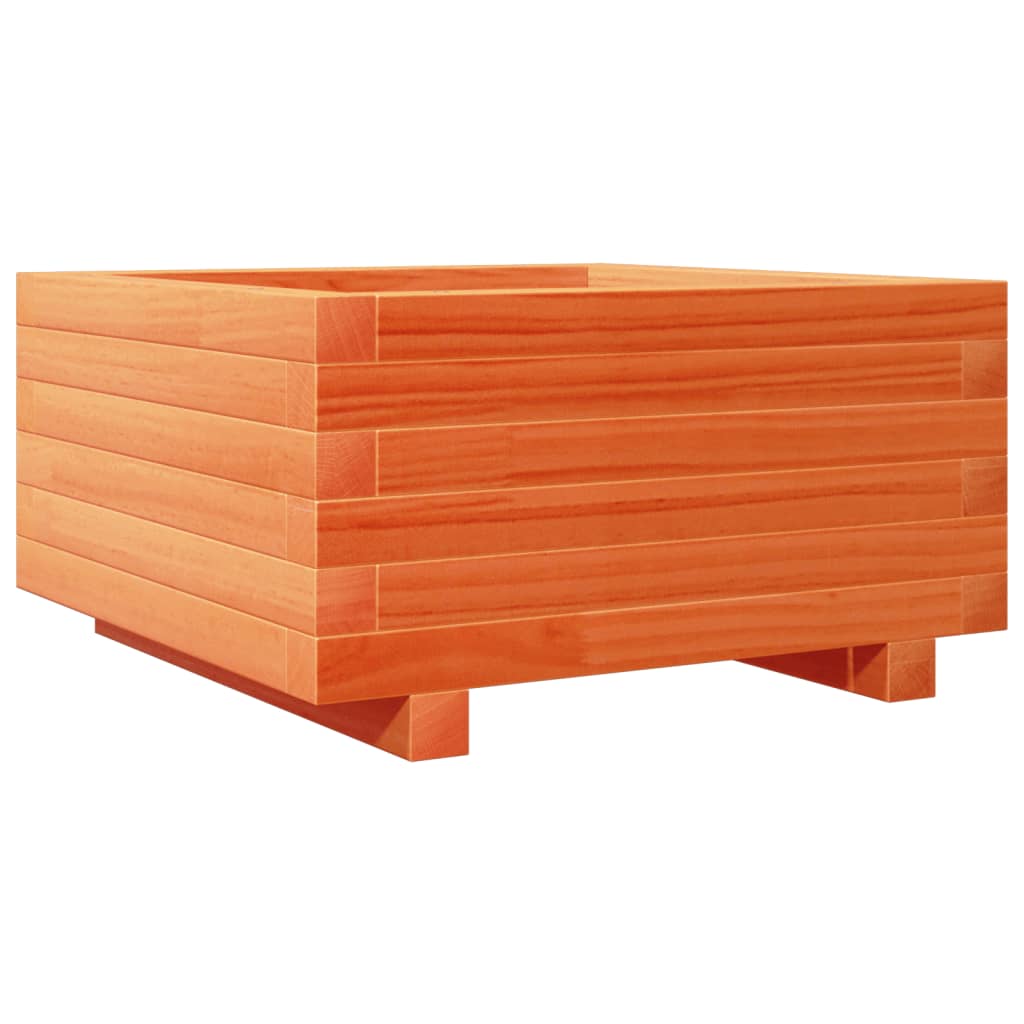 Vrtna sadilica voštano smeđe boje 50x50x26,5 cm od borovine