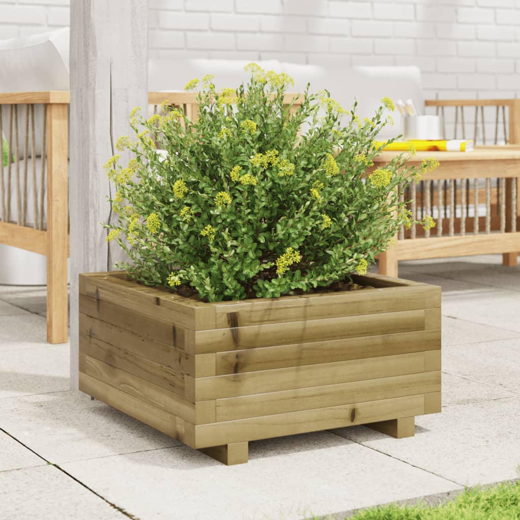 Vrtna sadilica 50x50x26,5 cm od impregnirane borovine