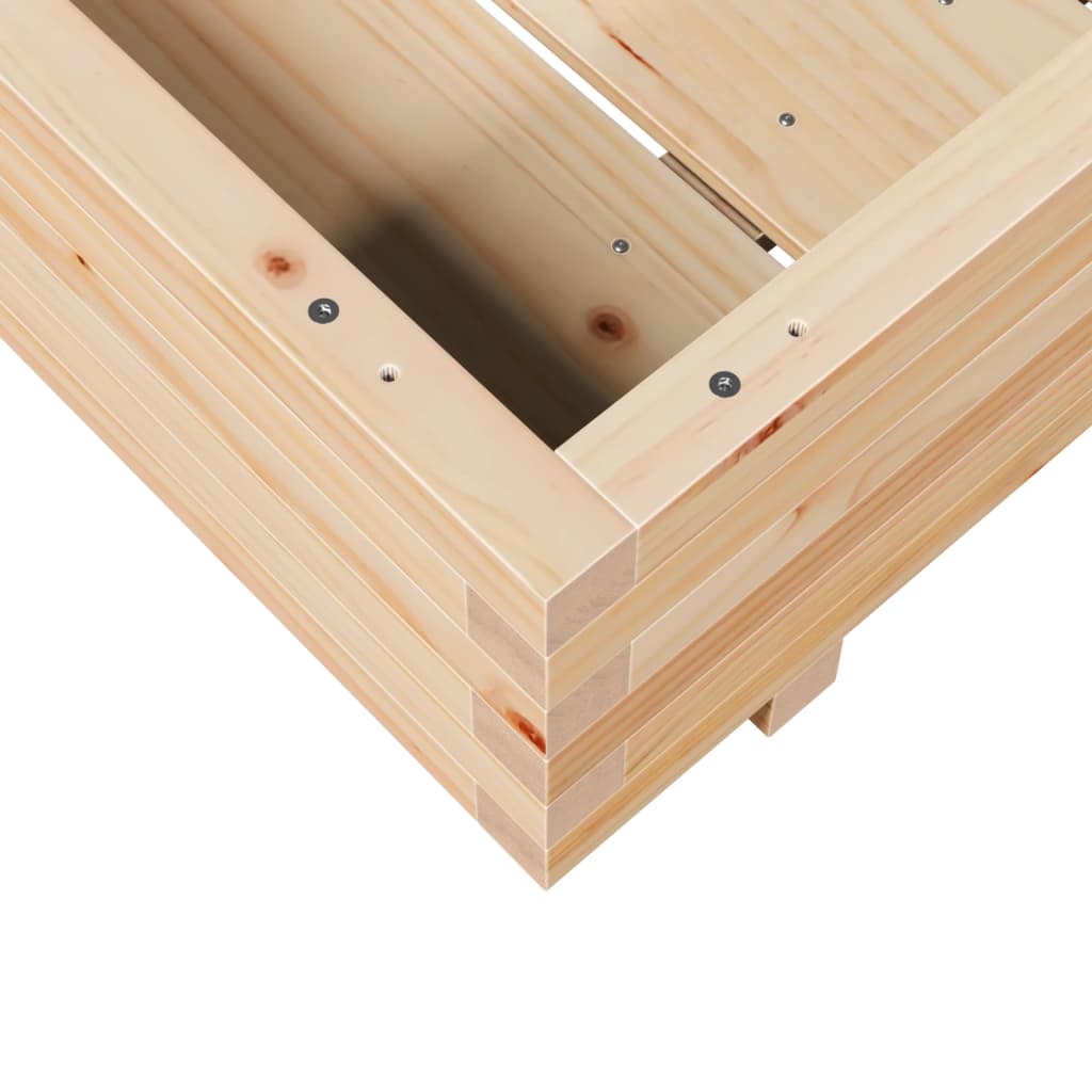 Vrtna sadilica 90x90x26,5 cm od masivne borovine