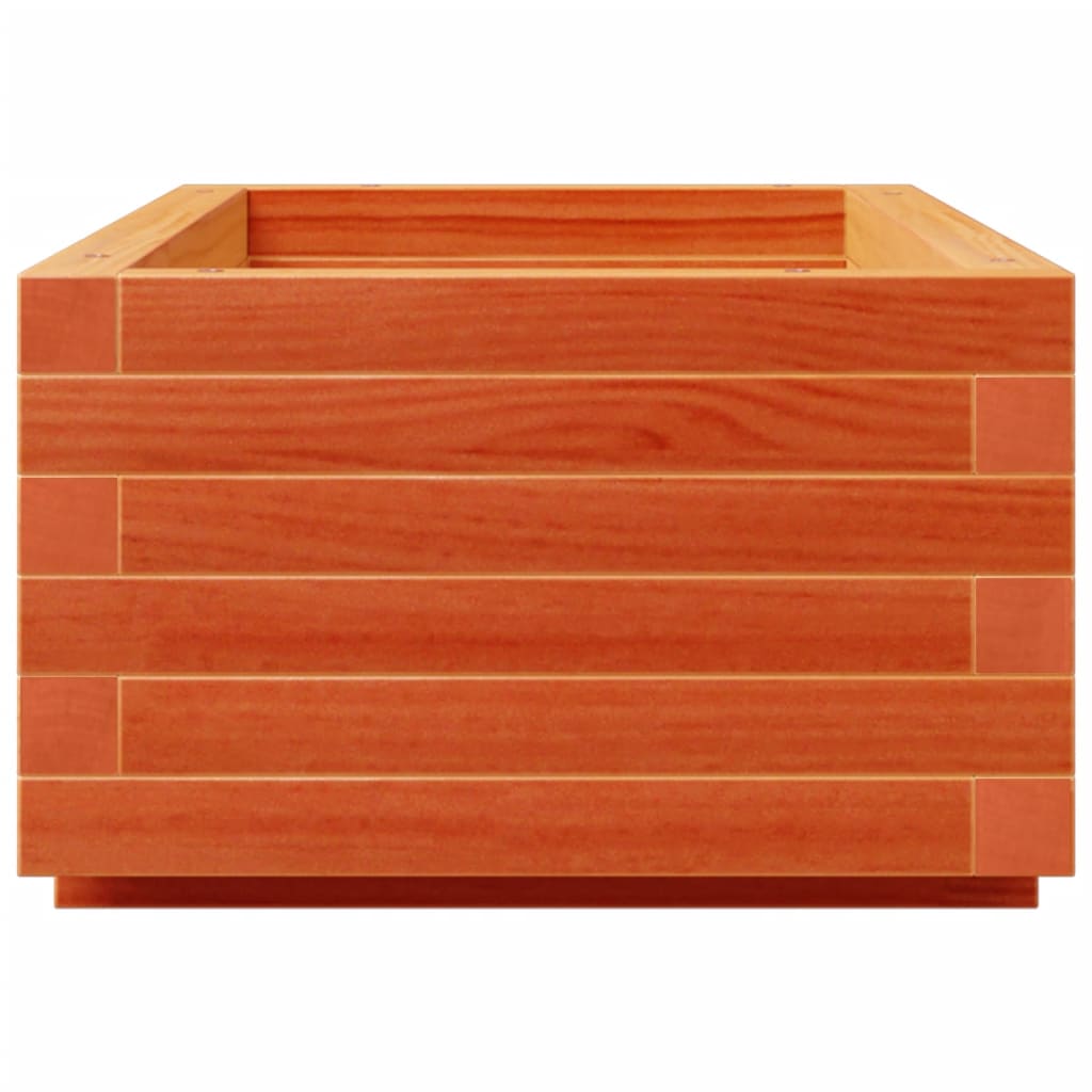 Vrtna sadilica voštano smeđe boje 90x40x26,5 cm od borovine
