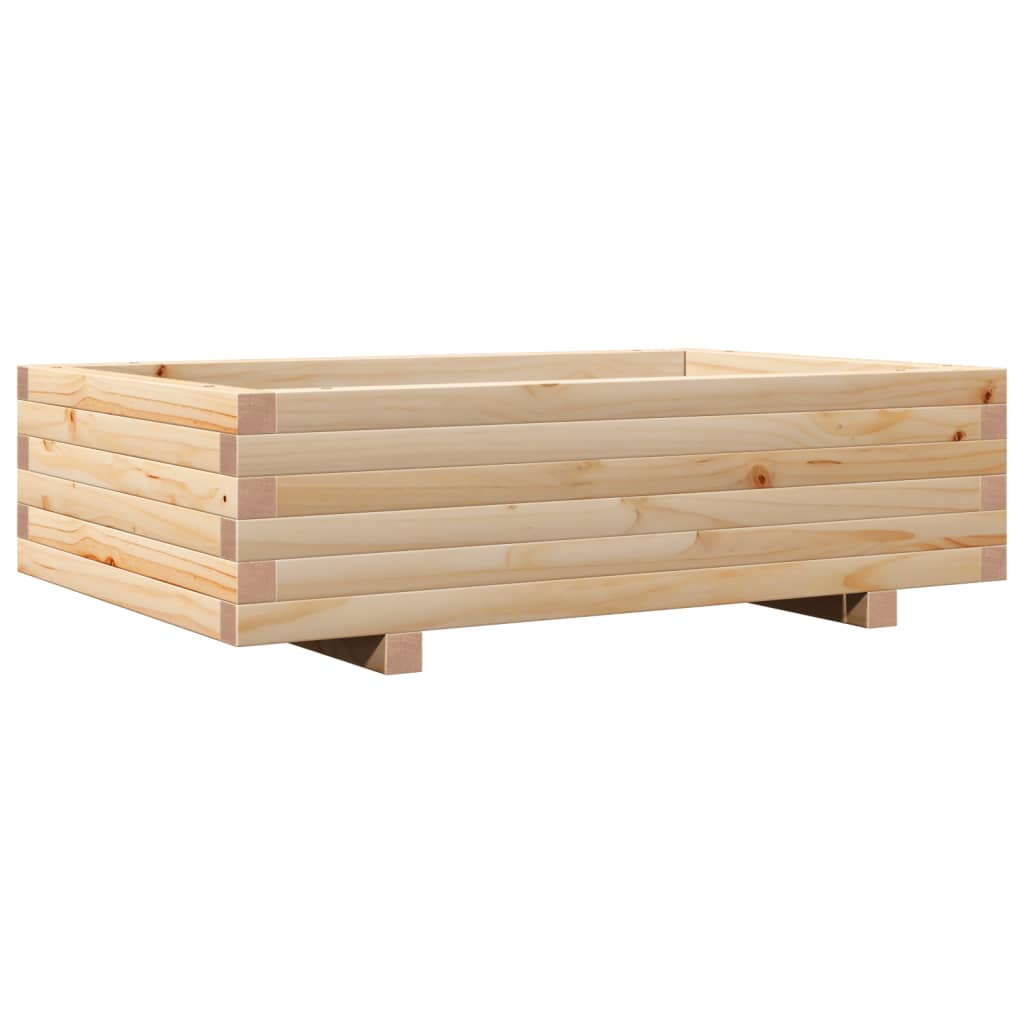 Vrtna sadilica 90 x 60 x 26,5 cm od masivne borovine