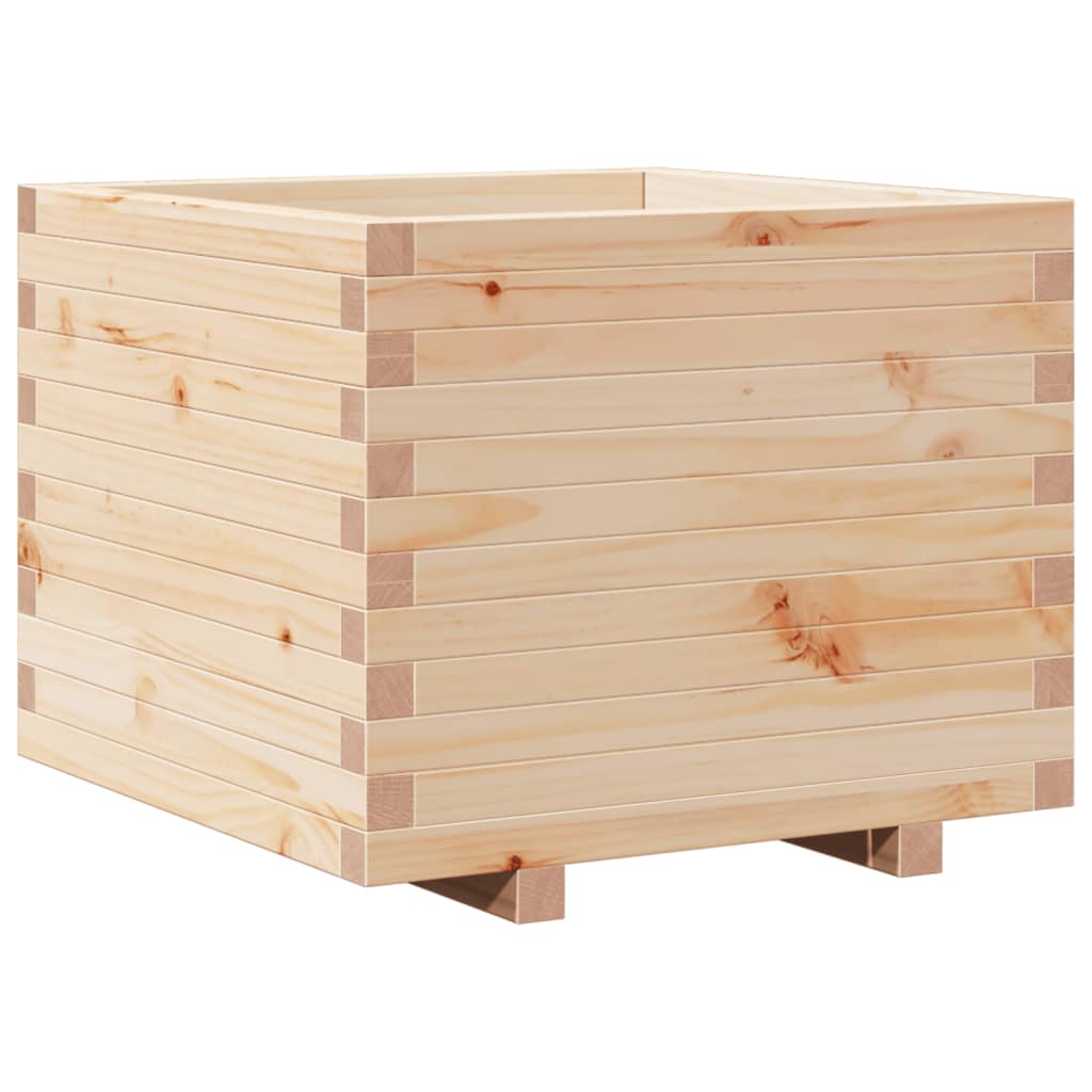 Vrtna sadilica 60x60x49,5 cm od masivne borovine