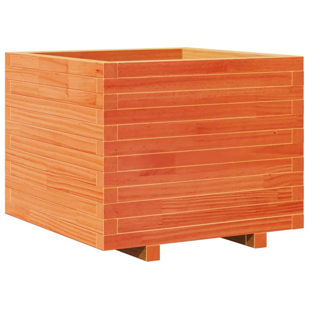 Vrtna sadilica voštano smeđe boje 60x60x49,5 cm od borovine