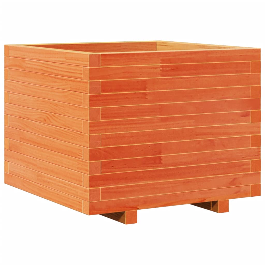 Vrtna sadilica voštano smeđe boje 60x60x49,5 cm od borovine