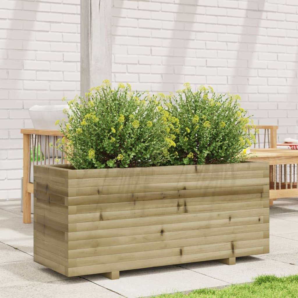 Vrtna sadilica 110x40x49,5 cm od impregnirane borovine