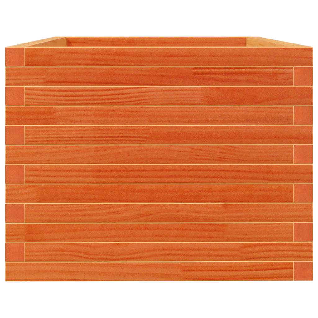 Vrtna sadilica voštano smeđe boje 90x60x49,5 cm od borovine
