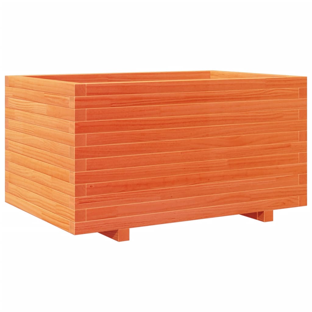 Vrtna sadilica voštano smeđe boje 90x60x49,5 cm od borovine