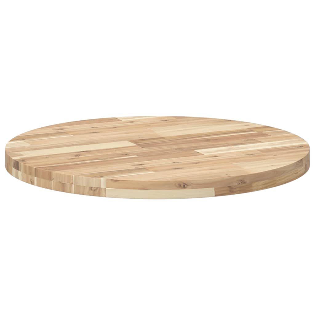 Okrugla stolna ploča Ø 70 x 4 cm od masivnog bagremovog drva
