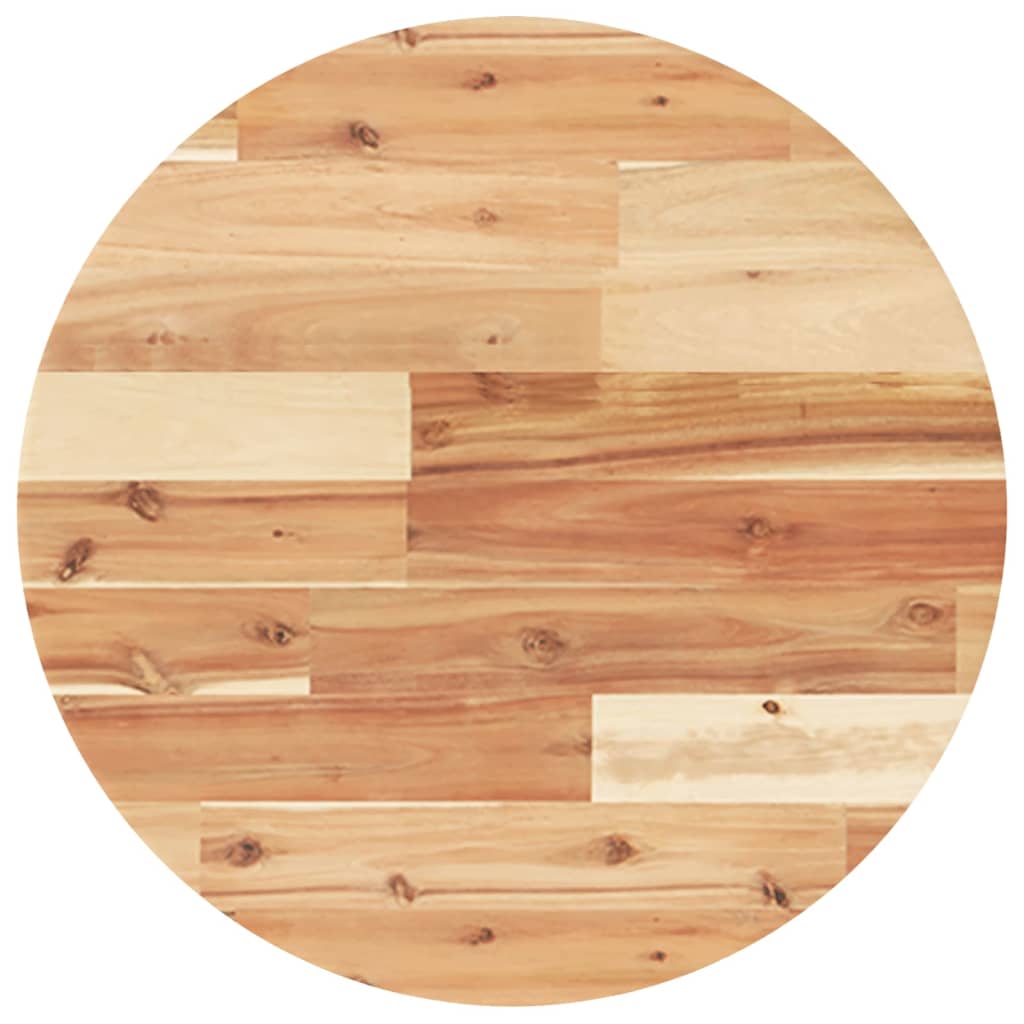 Okrugla stolna ploča Ø 50 x 2 cm od masivnog bagremovog drva