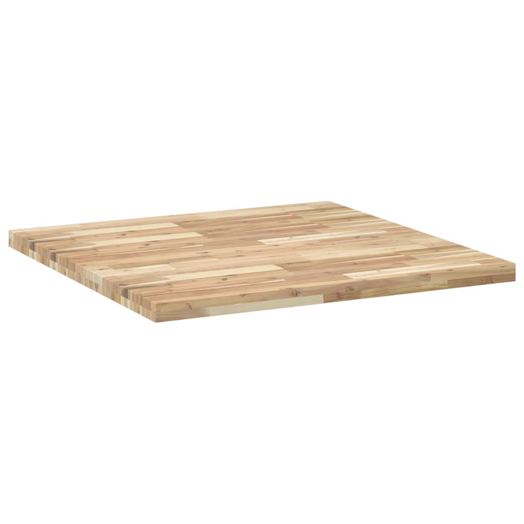 Stolna ploča četvrtasta 90x90x4 cm od masivnog drva bagrema