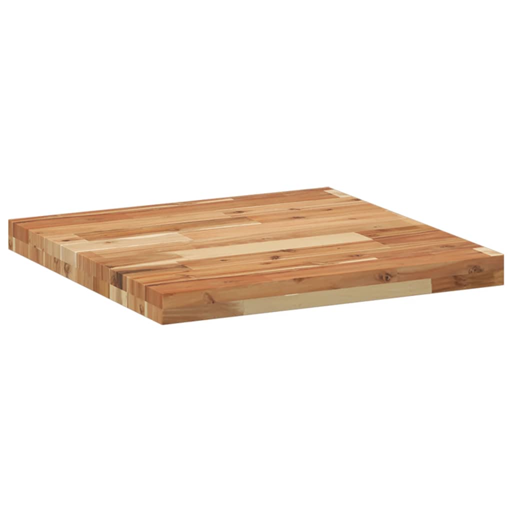 Stolna ploča četvrtasta 50x50x4 cm od masivnog drva bagrema