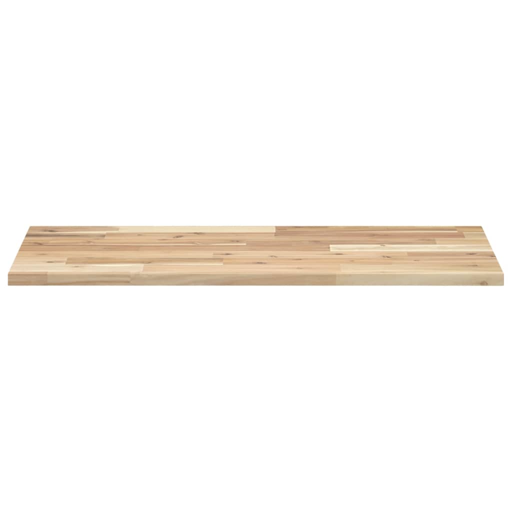 Stolna ploča 100x40x2 cm pravokutna od masivnog drva bagrema