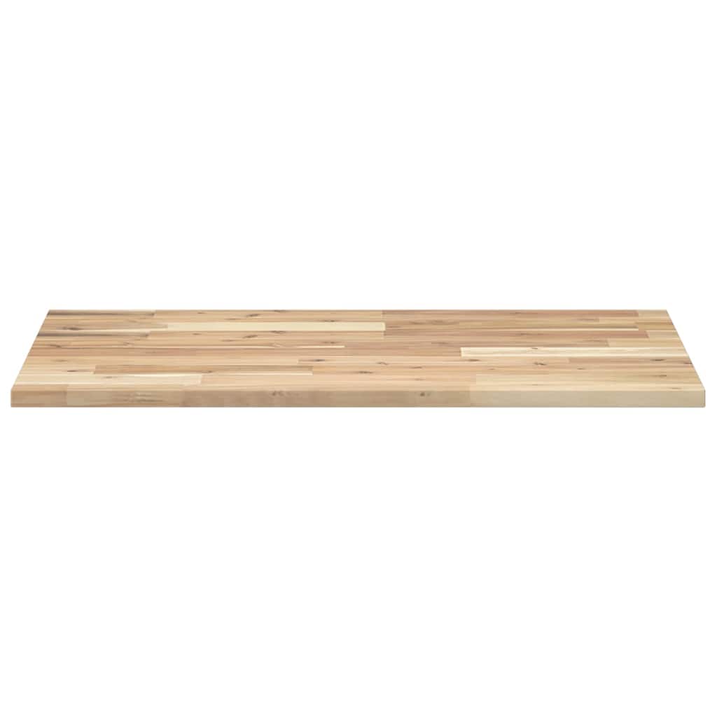 Stolna ploča 80 x 50 x 2 cm pravokutna od masivnog drva bagrema