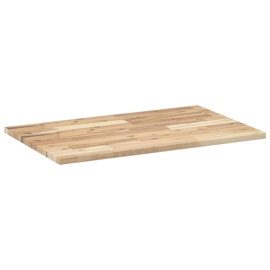 Stolna ploča 80 x 50 x 2 cm pravokutna od masivnog drva bagrema