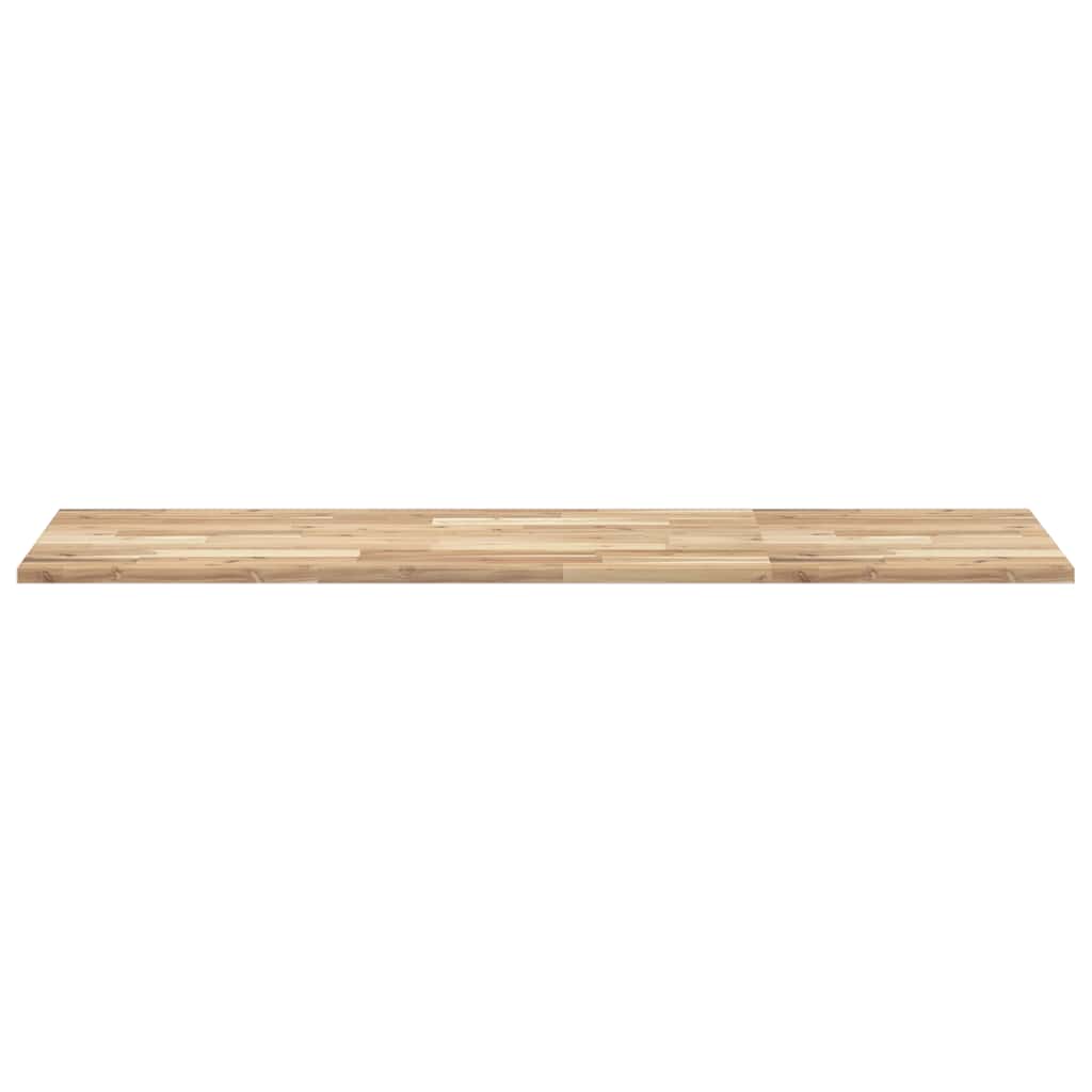Stolna ploča 120x50x2 cm pravokutna od masivnog drva bagrema