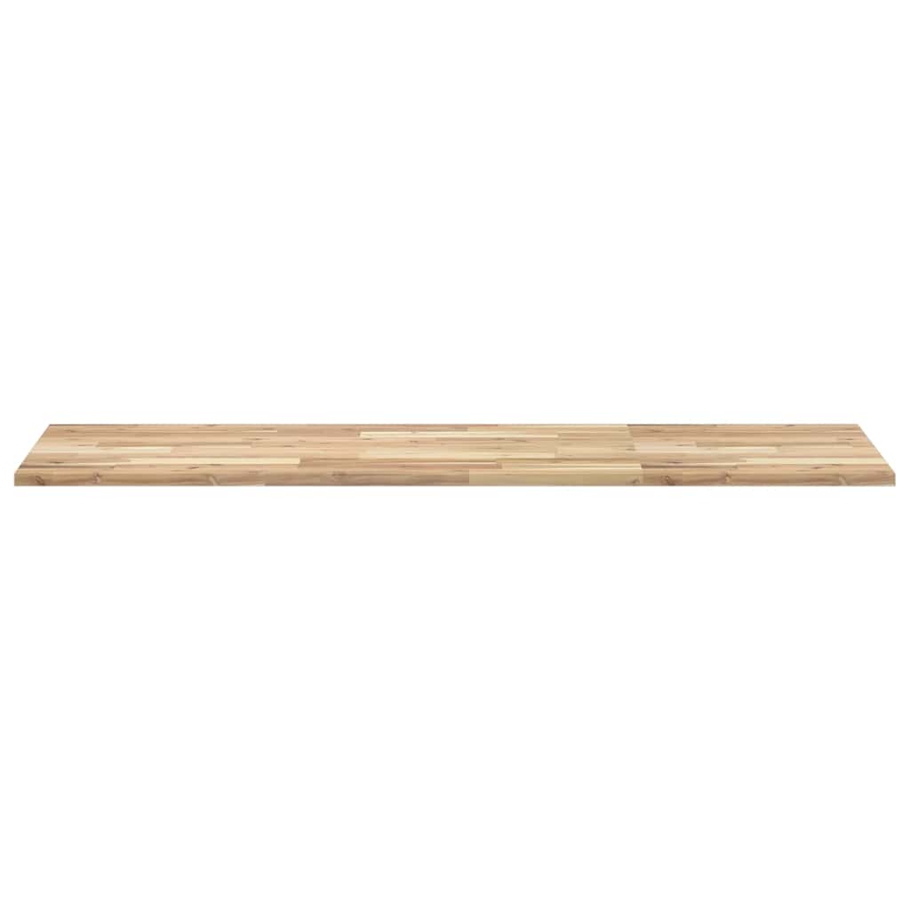 Stolna ploča 140x50x2 cm pravokutna od masivnog drva bagrema