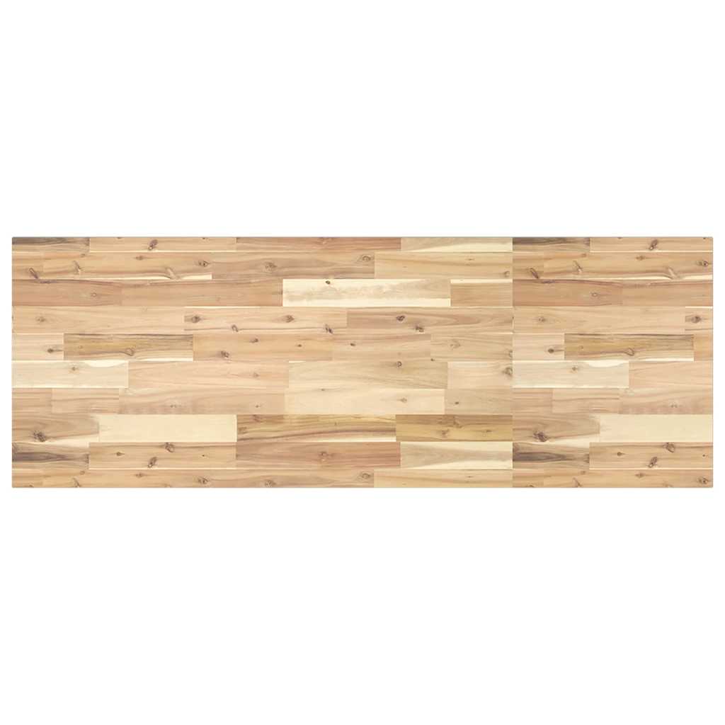 Stolna ploča 160x50x2 cm pravokutna od masivnog drva bagrema