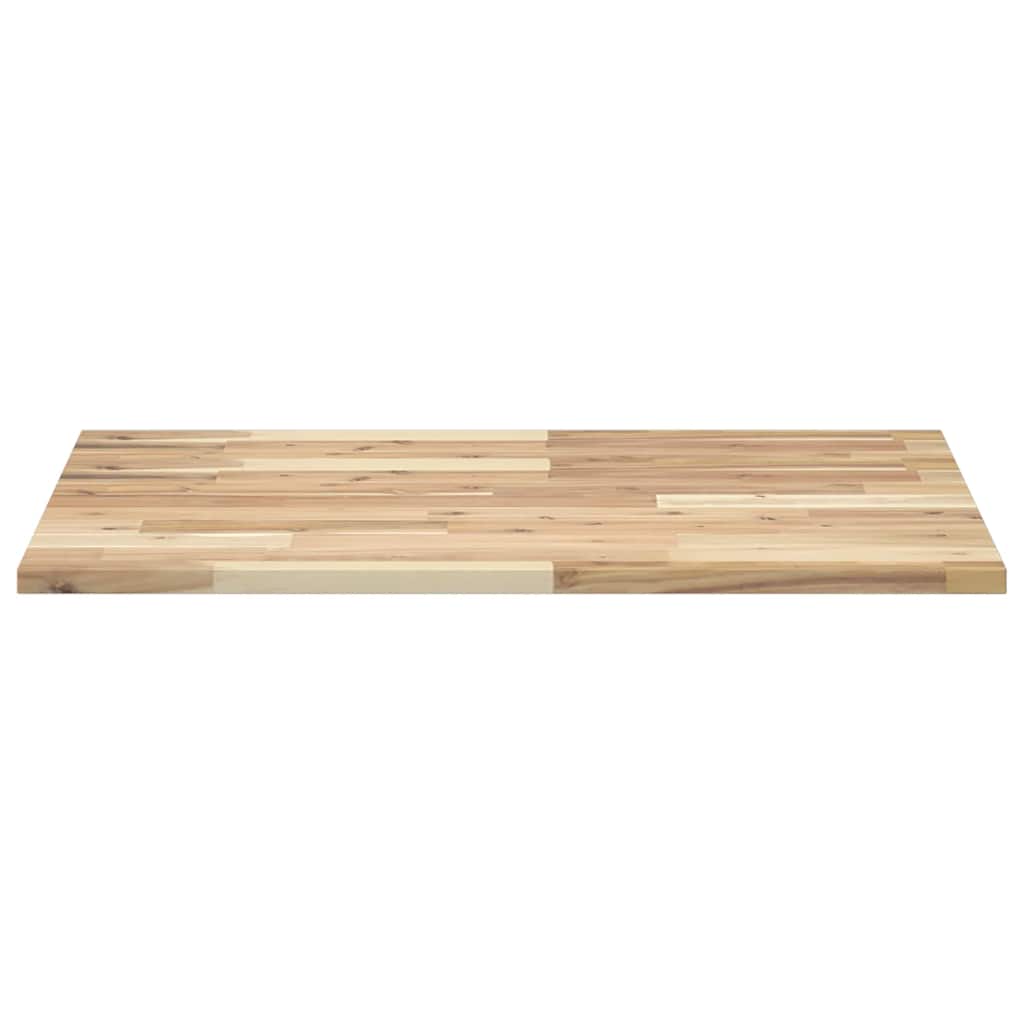 Stolna ploča 100x60x2 cm pravokutna od masivnog drva bagrema