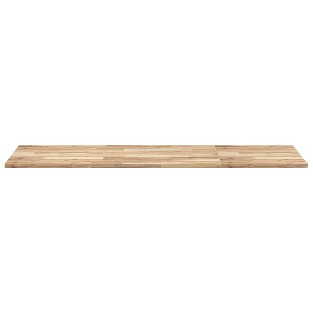 Stolna ploča 140x60x2 cm pravokutna od masivnog drva bagrema