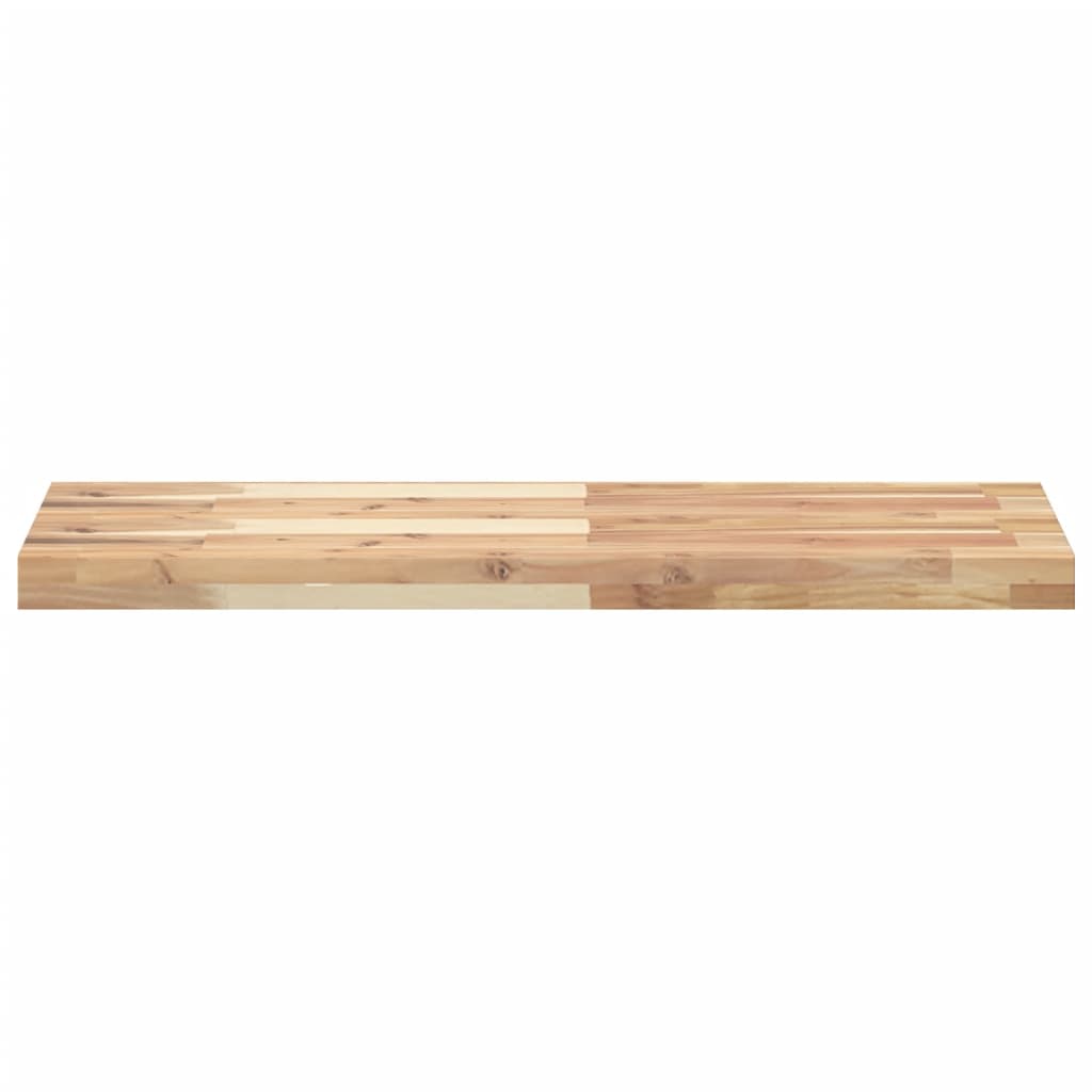 Stolna ploča 80x30x4 cm pravokutna od masivnog drva bagrema
