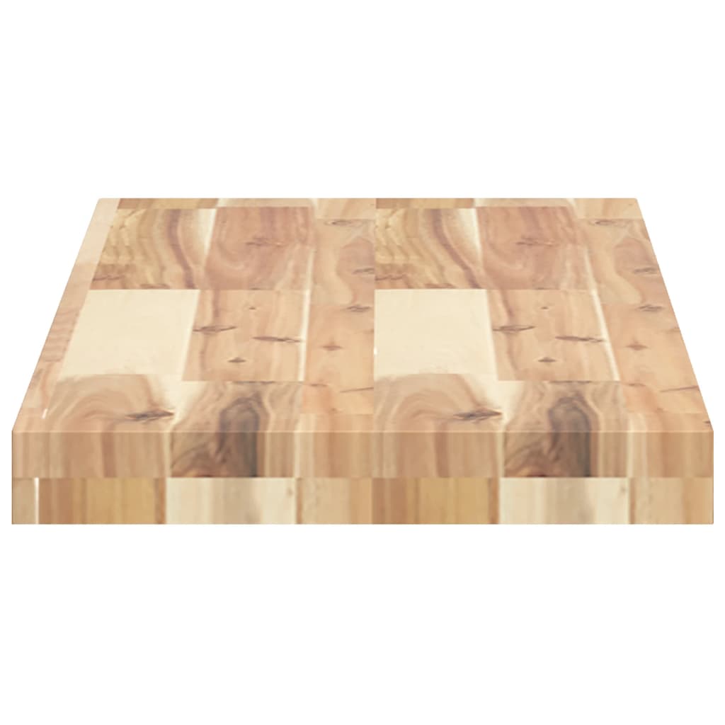 Stolna ploča 80x30x4 cm pravokutna od masivnog drva bagrema