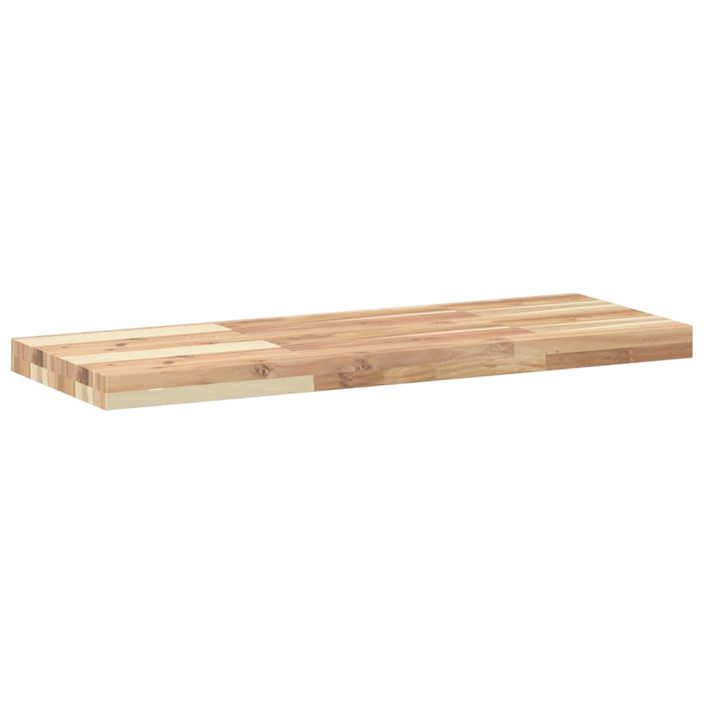 Stolna ploča 80x30x4 cm pravokutna od masivnog drva bagrema