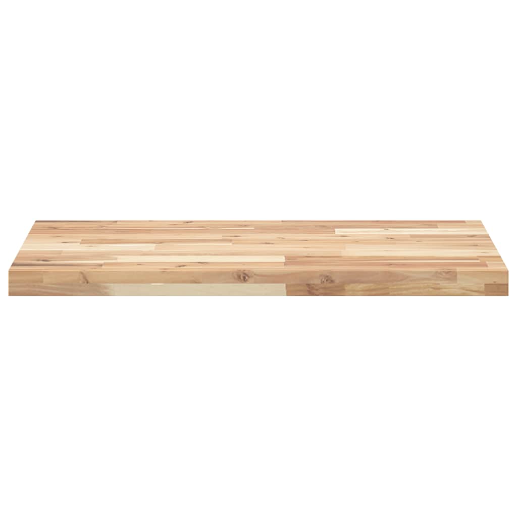 Stolna ploča 120x50x4 cm pravokutna od masivnog drva bagrema