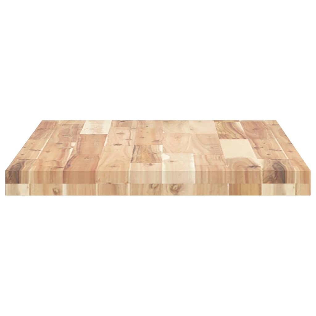 Stolna ploča 120x50x4 cm pravokutna od masivnog drva bagrema