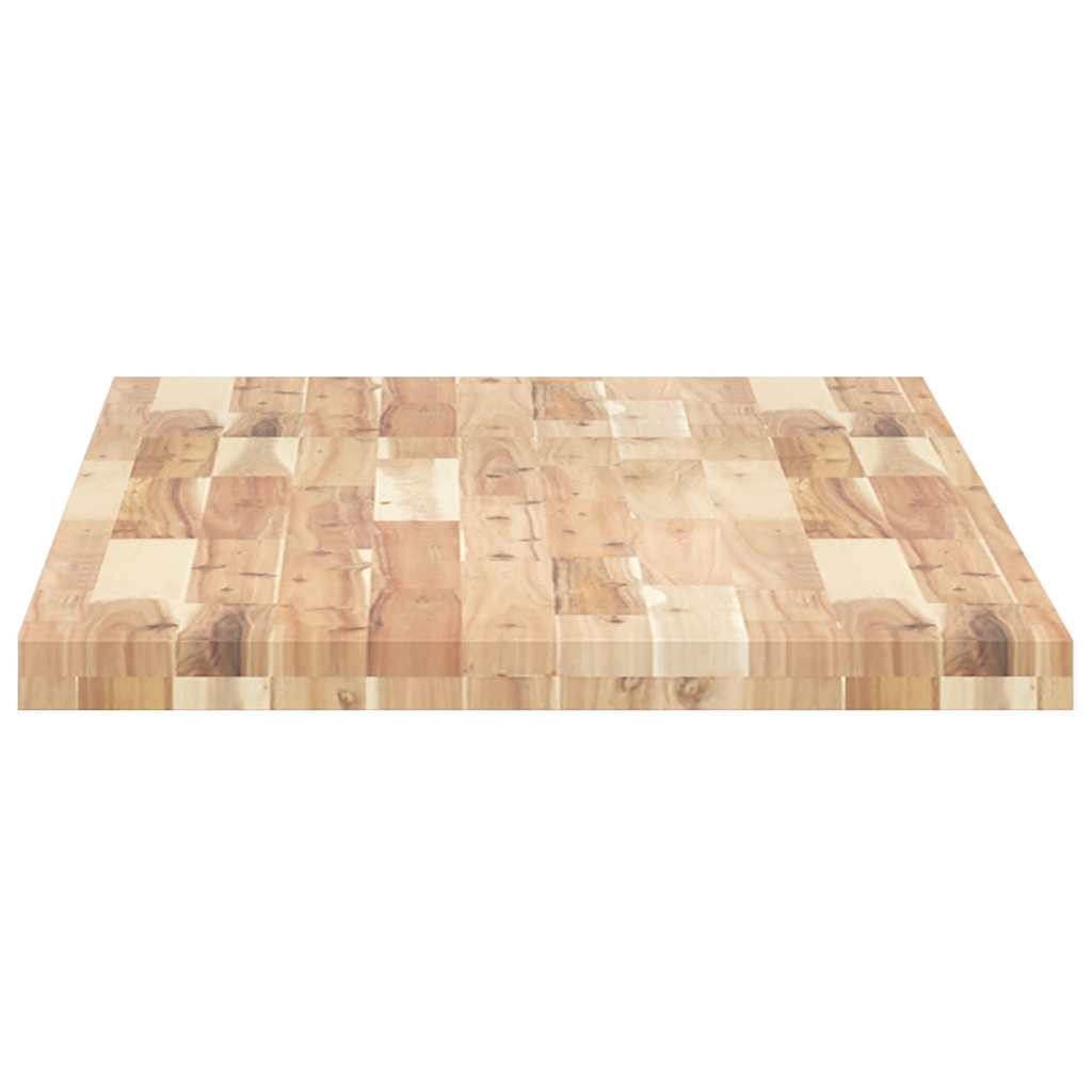 Stolna ploča 120x60x4 cm pravokutna od masivnog drva bagrema