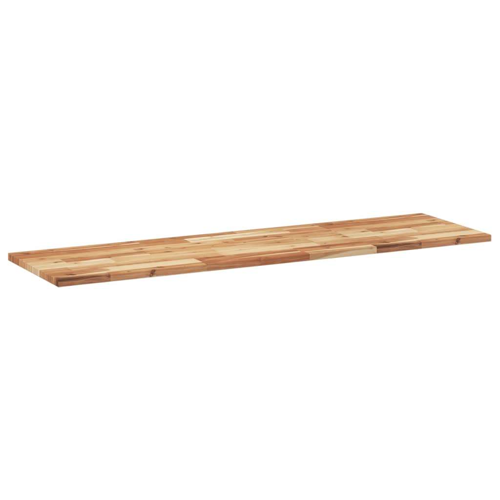 Stolna ploča 120x40x2 cm pravokutna od masivnog drva bagrema