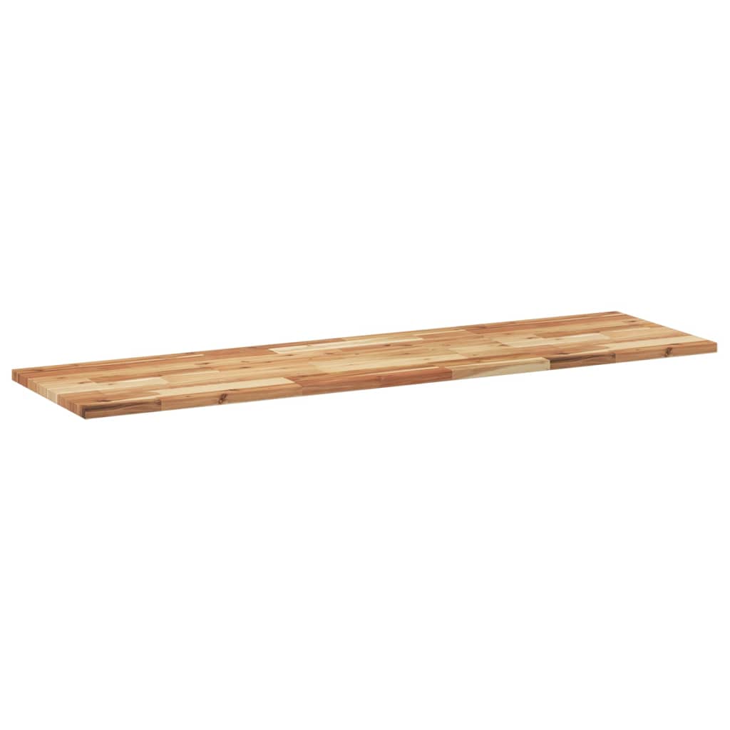 Stolna ploča 140x40x2 cm pravokutna od masivnog drva bagrema
