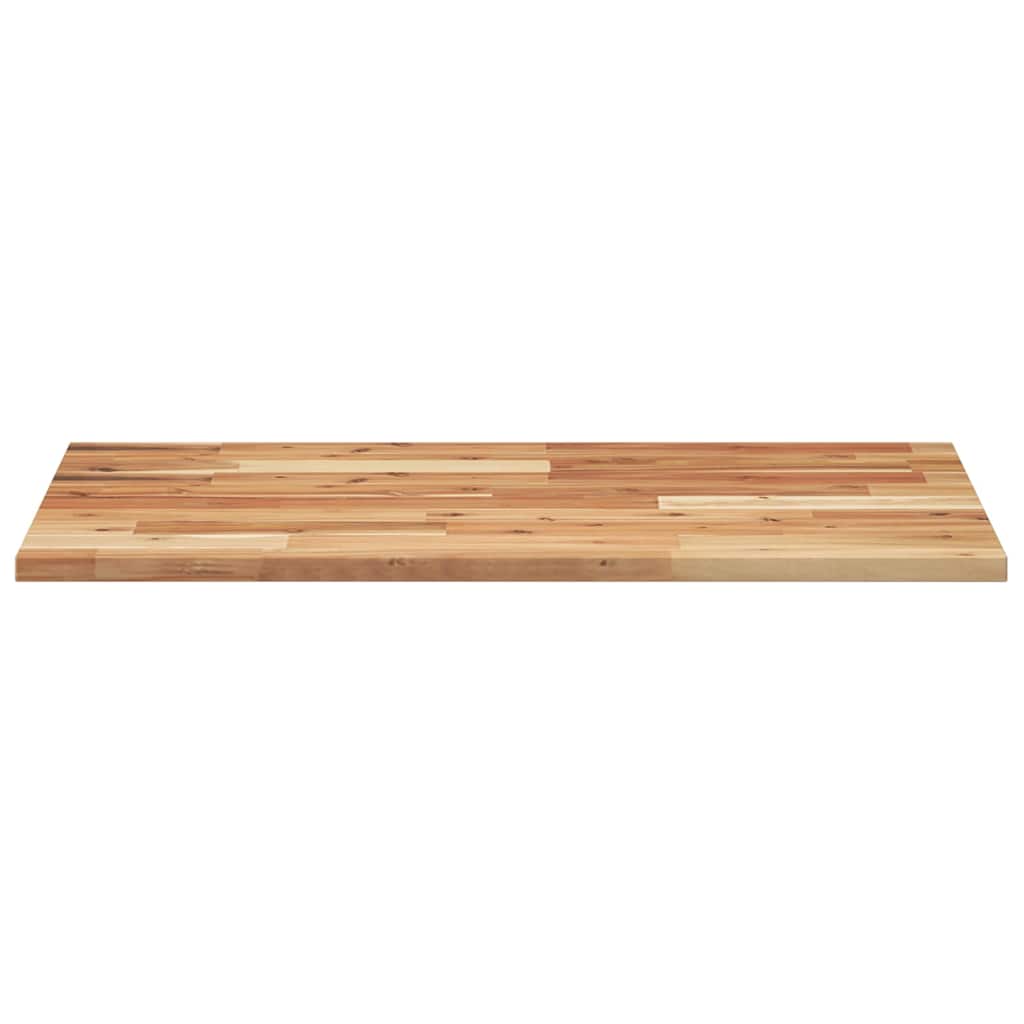 Stolna ploča 100x50x2 cm pravokutna od masivnog drva bagrema