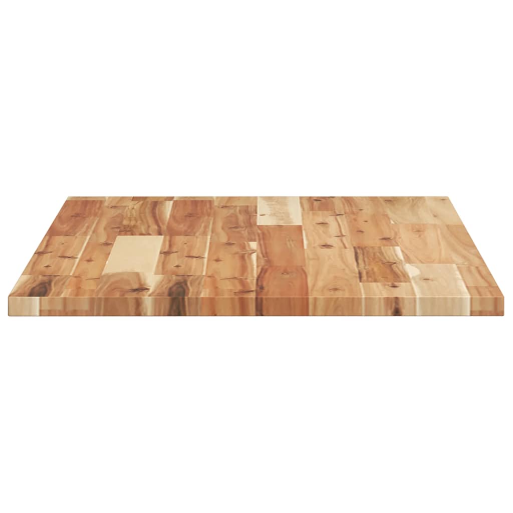 Stolna ploča 100x50x2 cm pravokutna od masivnog drva bagrema