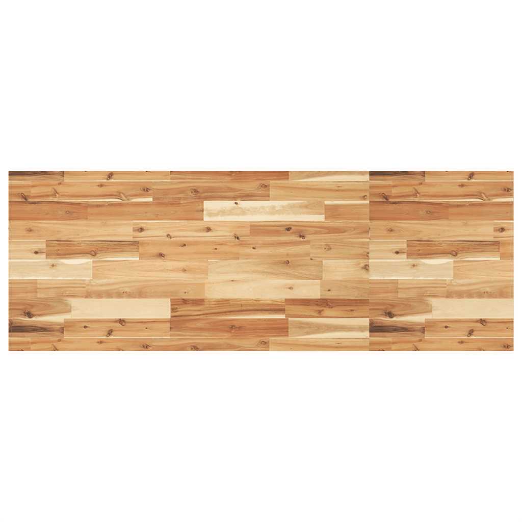 Stolna ploča 140x50x2 cm pravokutna od masivnog drva bagrema