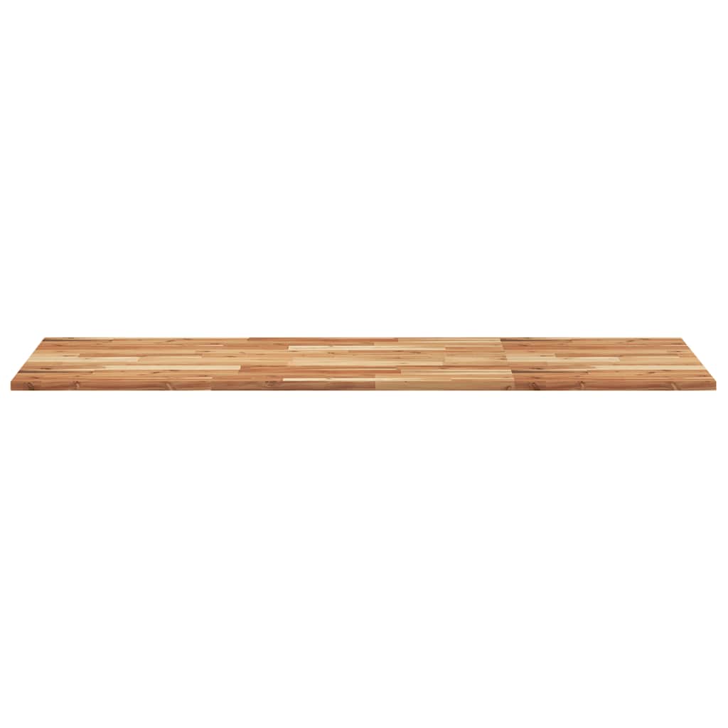 Stolna ploča 120x60x2 cm pravokutna od masivnog drva bagrema
