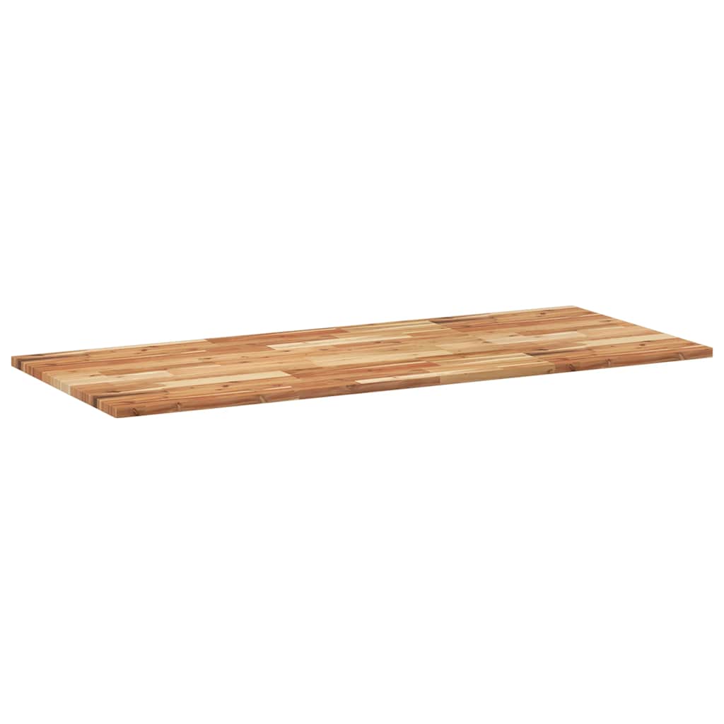 Stolna ploča 120x60x2 cm pravokutna od masivnog drva bagrema