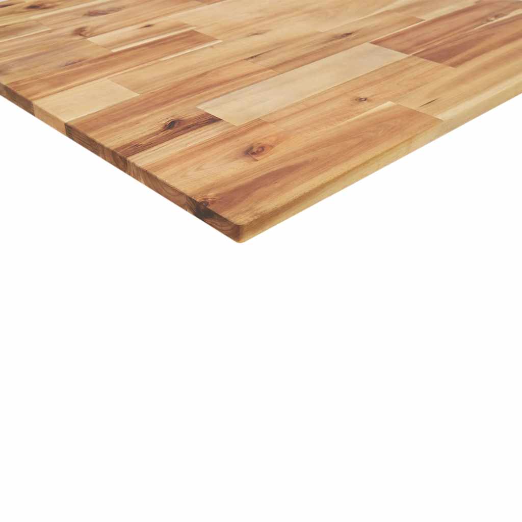 Stolna ploča 120x60x2 cm pravokutna od masivnog drva bagrema