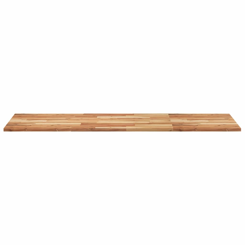 Stolna ploča 140x60x2 cm pravokutna od masivnog drva bagrema