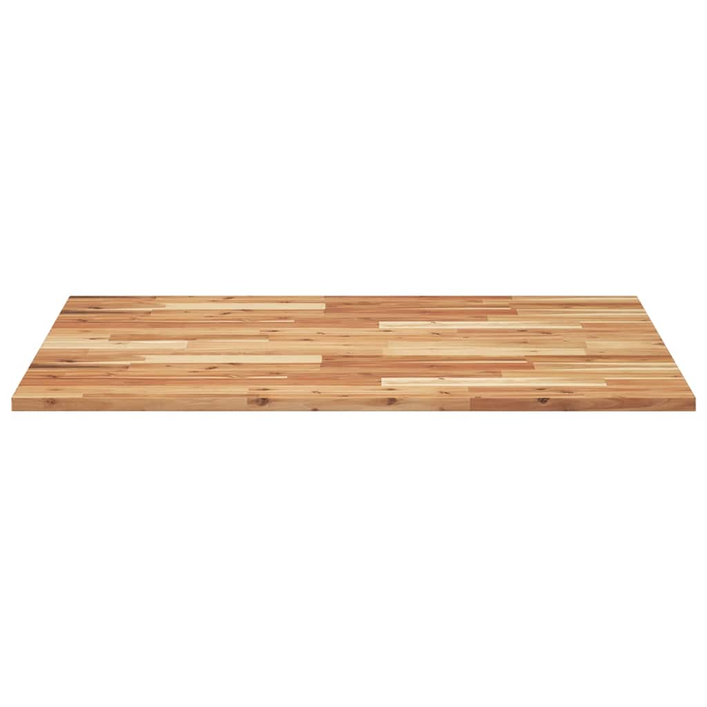 Stolna ploča 100x80x2 cm pravokutna od masivnog drva bagrema