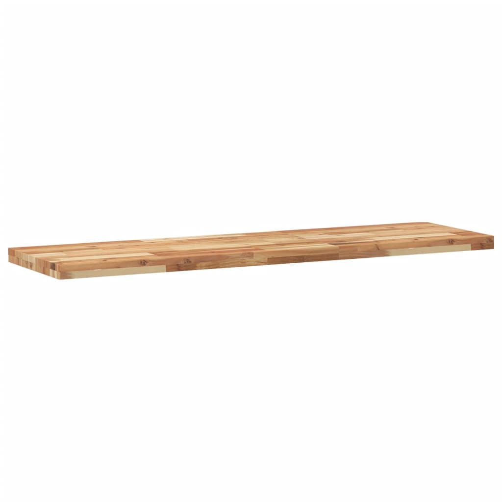 Stolna ploča 120x40x4 cm pravokutna od masivnog drva bagrema