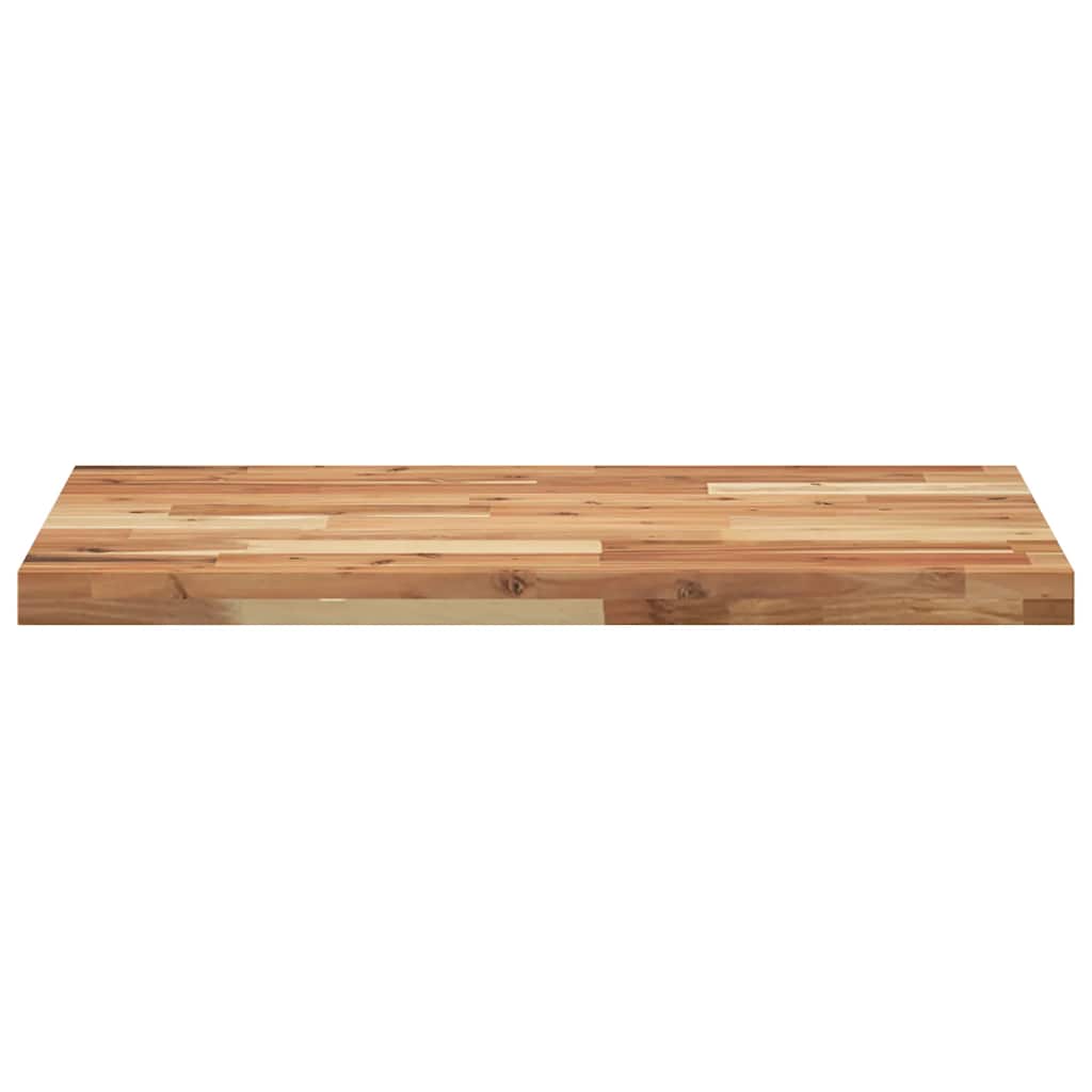 Stolna ploča 120x50x4 cm pravokutna od masivnog drva bagrema