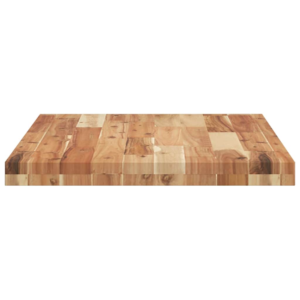 Stolna ploča 120x50x4 cm pravokutna od masivnog drva bagrema