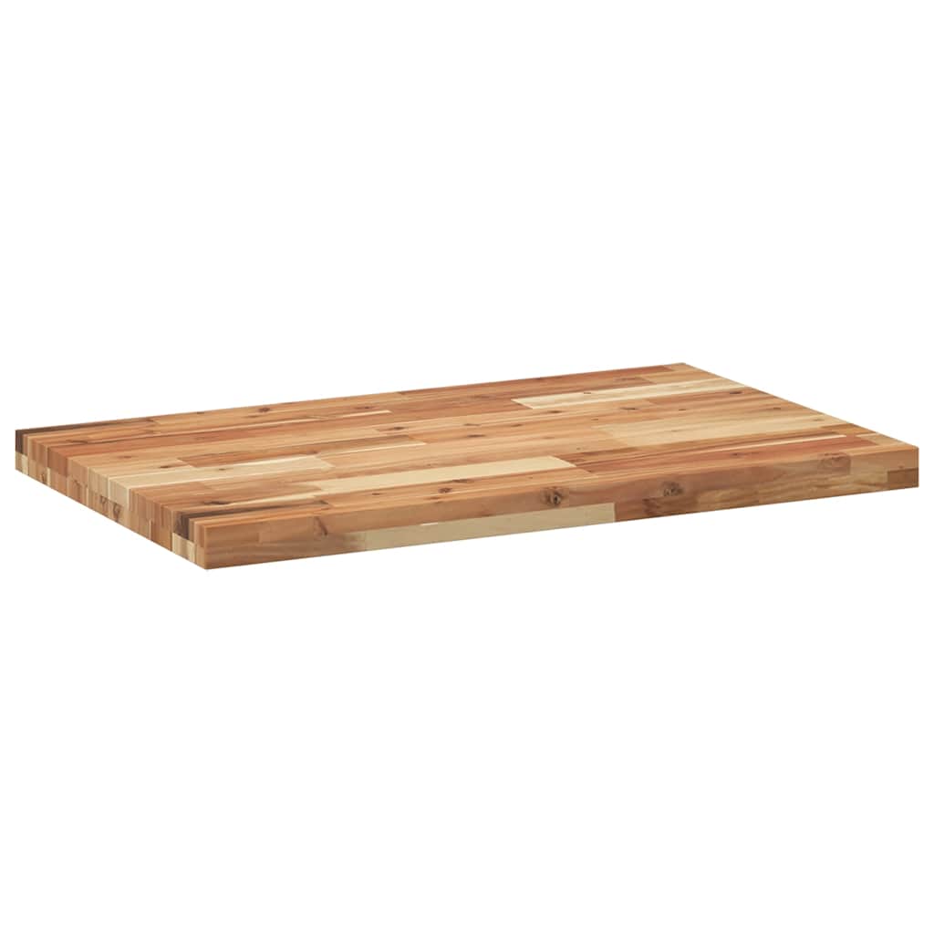 Stolna ploča 120x50x4 cm pravokutna od masivnog drva bagrema