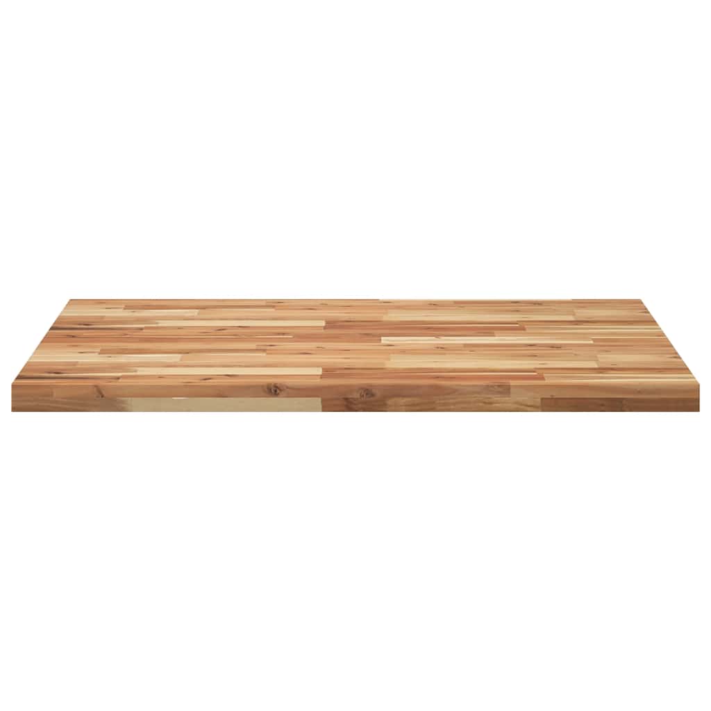 Stolna ploča 100x80x4 cm pravokutna od masivnog drva bagrema